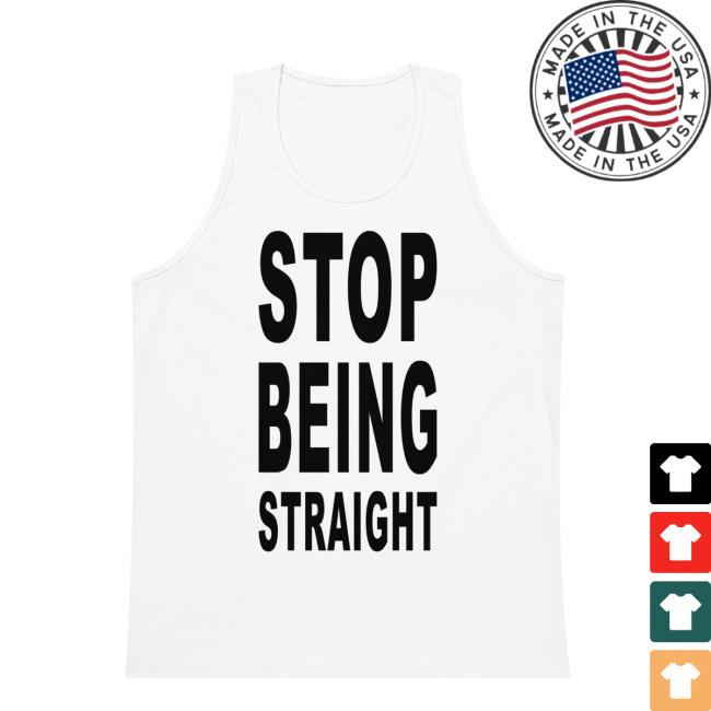 Paris Hilton Merch Store Stop Being Straight Tank Top 2 Paris Hilton Merch Store Stop Being Straight Tank Top