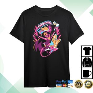 Shark Robot Merch Store Sallie May Pride Parade T-Shirt