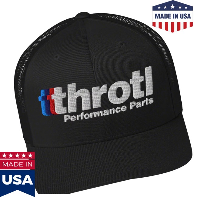 Throtl Store Merch Throtl Bmw Performance Trucker Hat Black 2 Throtl Store Merch Throtl Bmw Performance Trucker Hat Black