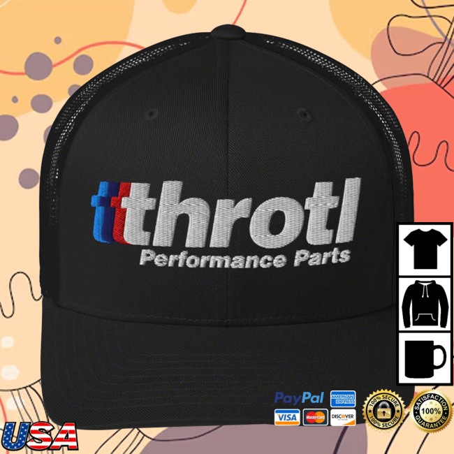 Throtl Store Merch Throtl Bmw Performance Trucker Hat Black 3 Throtl Store Merch Throtl Bmw Performance Trucker Hat Black