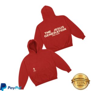 Forrest Frank Store Merch The Jesus Generation Red Tour Hoodie