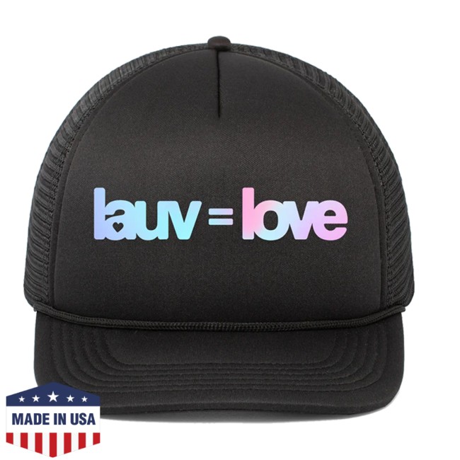 Lauv Official Store Merch Lauv = Love Hat 3 Lauv Official Store Merch Lauv = Love Hat