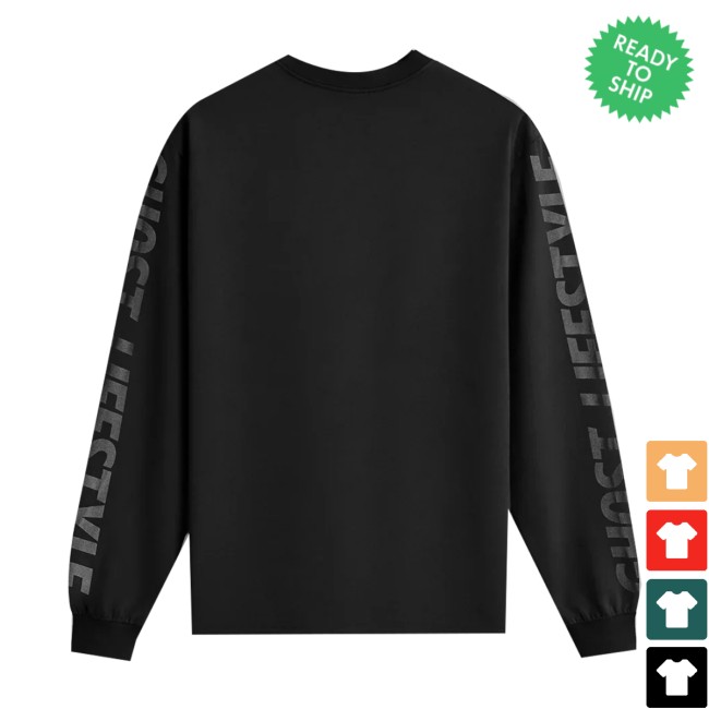 Ghost Store Merch Ghost Core Logo Long Sleeve V2 4 Ghost Store Merch Ghost Core Logo Long Sleeve V2