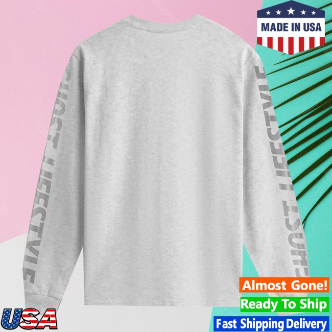 Ghost Store Merch Ghost Core Logo Long Sleeve V2 Gray 3 Ghost Store Merch Ghost Core Logo Long Sleeve V2 Gray