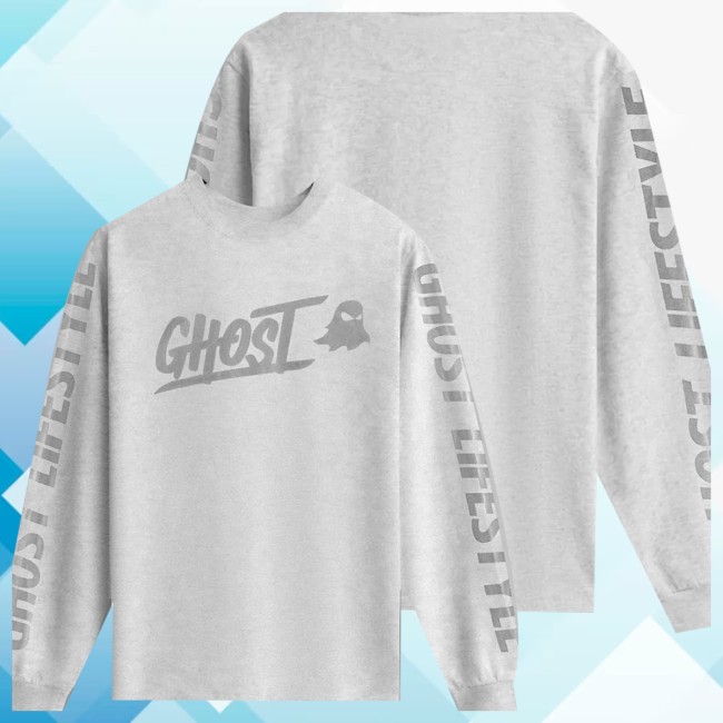 Ghost Store Merch Ghost Core Logo Long Sleeve V2 Gray 4 Ghost Store Merch Ghost Core Logo Long Sleeve V2 Gray