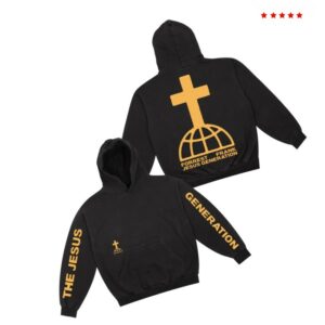 Forrest Frank Store Merch The Jesus Generation Black Tour Hoodie