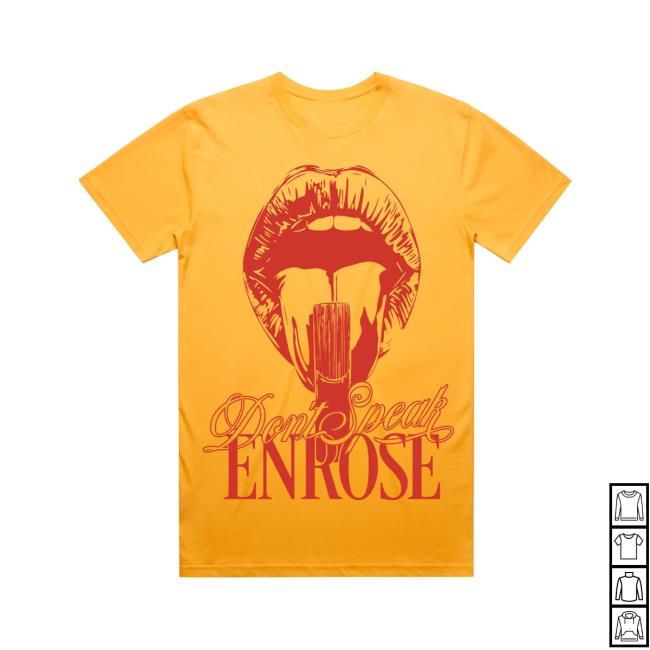 Enrose Shop Merch Don't Speak Tee 2 Enrose Shop Merch Don't Speak Tee