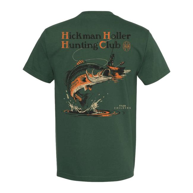Tyler Childers Merch Store Hickman Holler Bass Fishing T-Shirt 4 Tyler Childers Merch Store Hickman Holler Bass Fishing T-Shirt