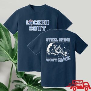 Lockedshut Merch Store Steel Spine Tee