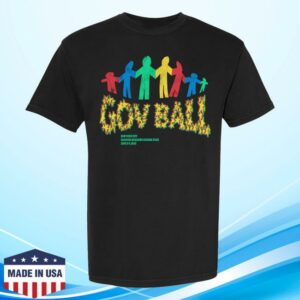 Governors Ball Music Festival Shop Merch Store Village Lineup Tee