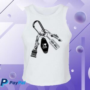 Governors Ball Music Festival Shop Merch Store Keychain Lineup Crop Tank