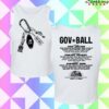 Governors Ball Music Festival Shop Merch Store Keychain Lineup Crop Tank