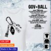 The Governors Ball Store Merch Women's Keychain Lineup Crop Tank