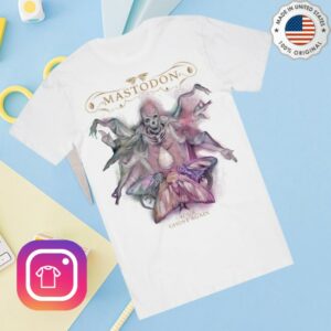 Mastodon Store Merch Your Ghost Again White T-Shirt