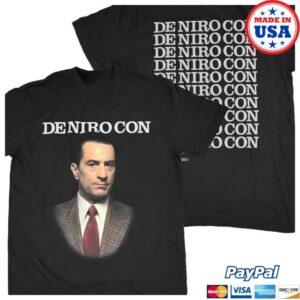 Tribeca Store Merch De Niro Con Black Tee