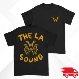 Weezer’s Webstore Merch Uniform Wzr.T02 La Sound Shirt