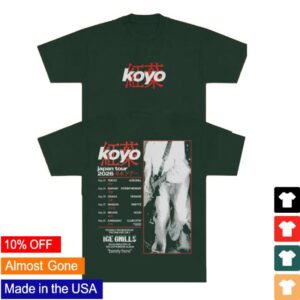 Icegrillsjp Store Merch Koyo Japan Tour 2026 Shirt