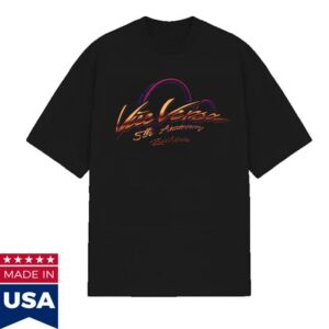 Rauw Alejandro Store Merch Viceversa Anniversary Tee