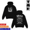 2000Trees Store Merch Skeleton 2026 Lineup Hoodie - Black