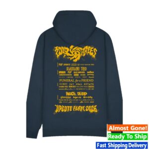 2000Trees Store Merch 2026 Line Up Hoodie – Petrol Blue
