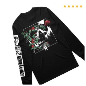 2000Trees Store Merch Skull Longsleeve – Black
