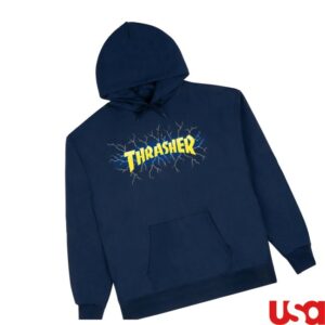 Impericon Store Merch Lightning Navy – Hoodie