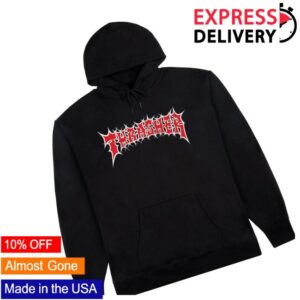 Impericon Store Merch Thrasher Spikey Black – Hoodie
