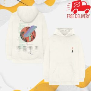 Louis Tomlinson Merch Store How Did We Get Here North America Tour Natural Hoodie