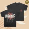 Louis Tomlinson Store Merch How Did We Get Here North America Tour Black T-Shirt