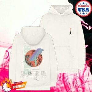 Louis Tomlinson Store Merch How Did We Get Here North America Tour Natural Hoodie
