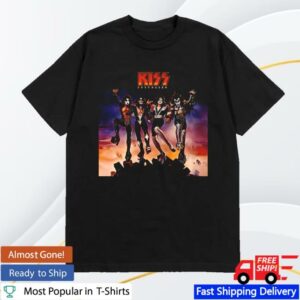 Kiss Store Shop Merch 1976 Destroyer T-Shirt