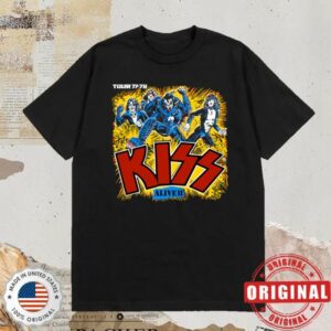 Kiss Store Shop Merch 77-78 T-Shirt