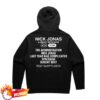 Nick Jonas Store Merch A Night With Nick Tour Hoodie