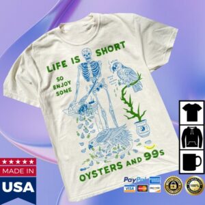 Heavyslime Store Merch Oysters And 99’S Tee