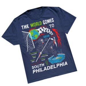 Heavyslime Store Merch The World Comes To Philadelphia Tee