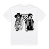 Hermanos Gutierrez Store Merch Discos G Cartoon White Tee