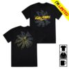 The Cure Store Merch Festival Summer Dateback Black Yellow T-Shirt