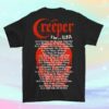 Creepercult Store Merch Us Tour Tee Black