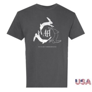 Afireinside Merch Store 20 Years Of Decemberunderground Rabbits Tee