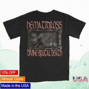 Night Shift Merch Store Hematidrosis – Succumbed To Holy Wounds T-Shirt