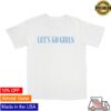 Shania Twain Store Merch Let's Go Girls Vintage White Tee