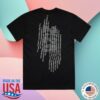 The Cure Store Merch Vertical Festival Summer Black T-Shirt