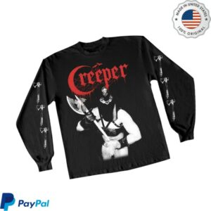 Creeper Store Merch Axe Longsleeve – Black