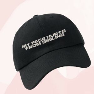 Lizzo Music Store Merch My Face Hurts From Smiling Cap