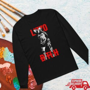Lizzo Music Store Merch Lizzo Bitch Long Sleeve (Black)