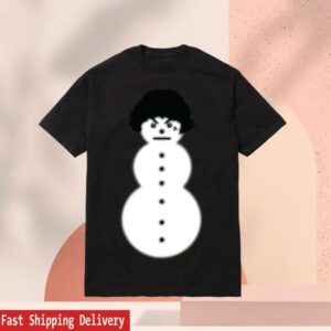 Geezyworld Merch Store Cant Ban Da Snowman Tee Black