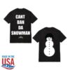 Geezyworld Merch Store Cant Ban Da Snowman Tee Black
