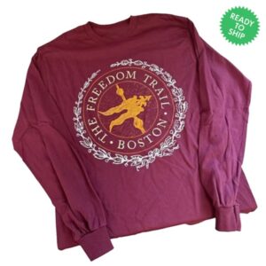 The Freedom Trail Store Merch Freedom Trail Medallion Long Sleeve T-Shirt