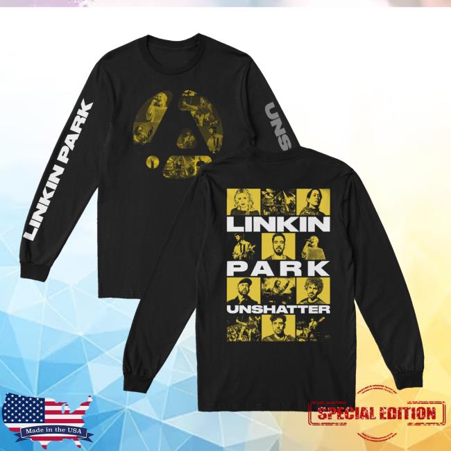 Linkin Park Store Merch Unshatter Long Sleeve 5 Linkin Park Store Merch Unshatter Long Sleeve