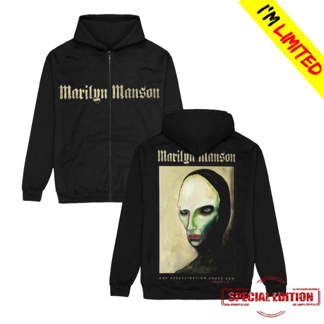 Marilyn Manson Merch Store Marilyn Manson One Assassination Under God Chapter 2 Limited Edition Zipper 2 Marilyn Manson Merch Store Marilyn Manson One Assassination Under God Chapter 2 Limited Edition Zipper